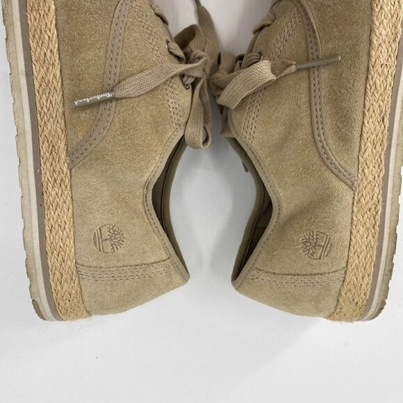 Timberland Eivissa Leather Sea A1MA5 Taupe Women’s Size 7.5 - Picture 8 of 10